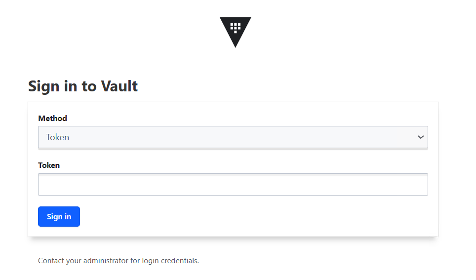 Ввод root token в vault